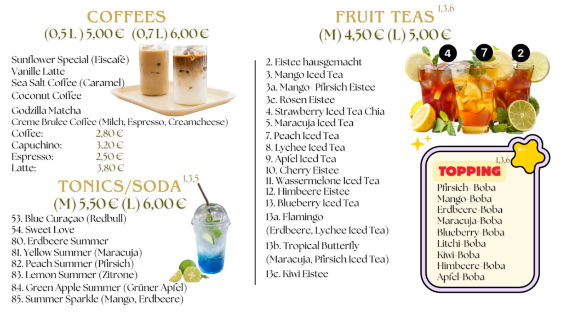 Bubble Tea Sunflower in Miltenberg