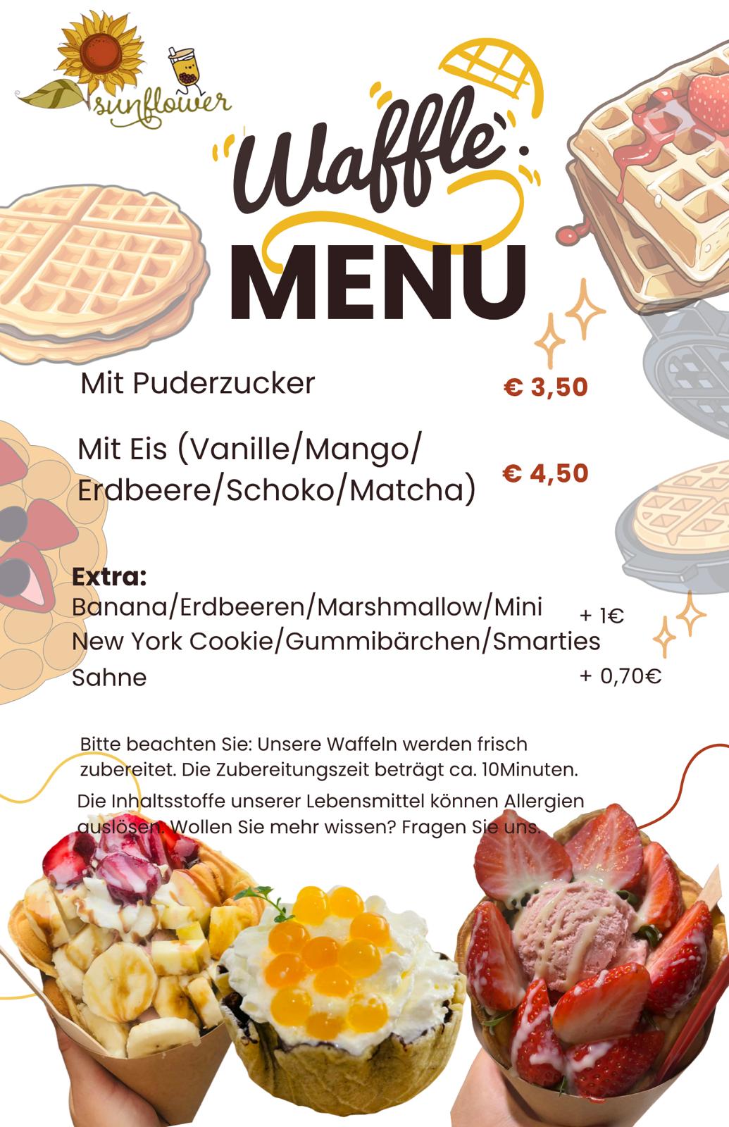 Sunflower in Miltenberg crepe